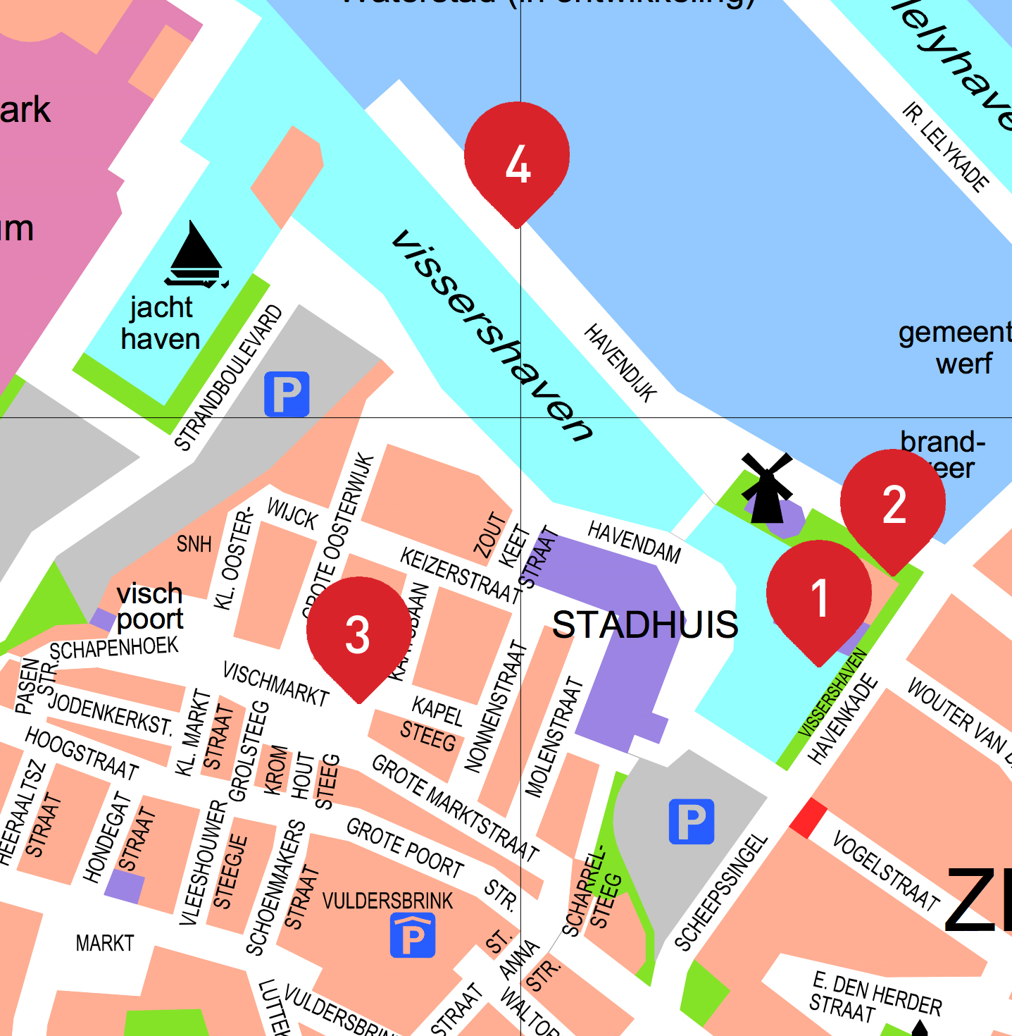Shanty plattegrond shantykoren