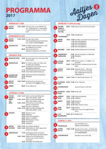 Aaltjesdagen_Programma_Programma Plattegrond Aaltjesdagen 2017