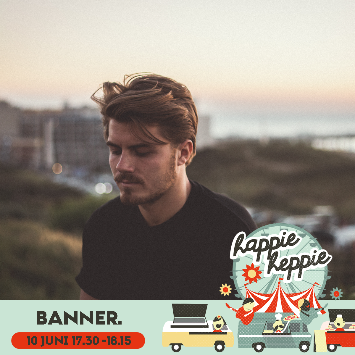 banner Line-up Happie Heppie